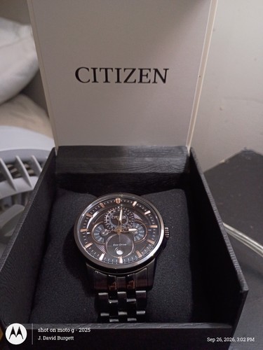 Citizen eco drive - black, men's